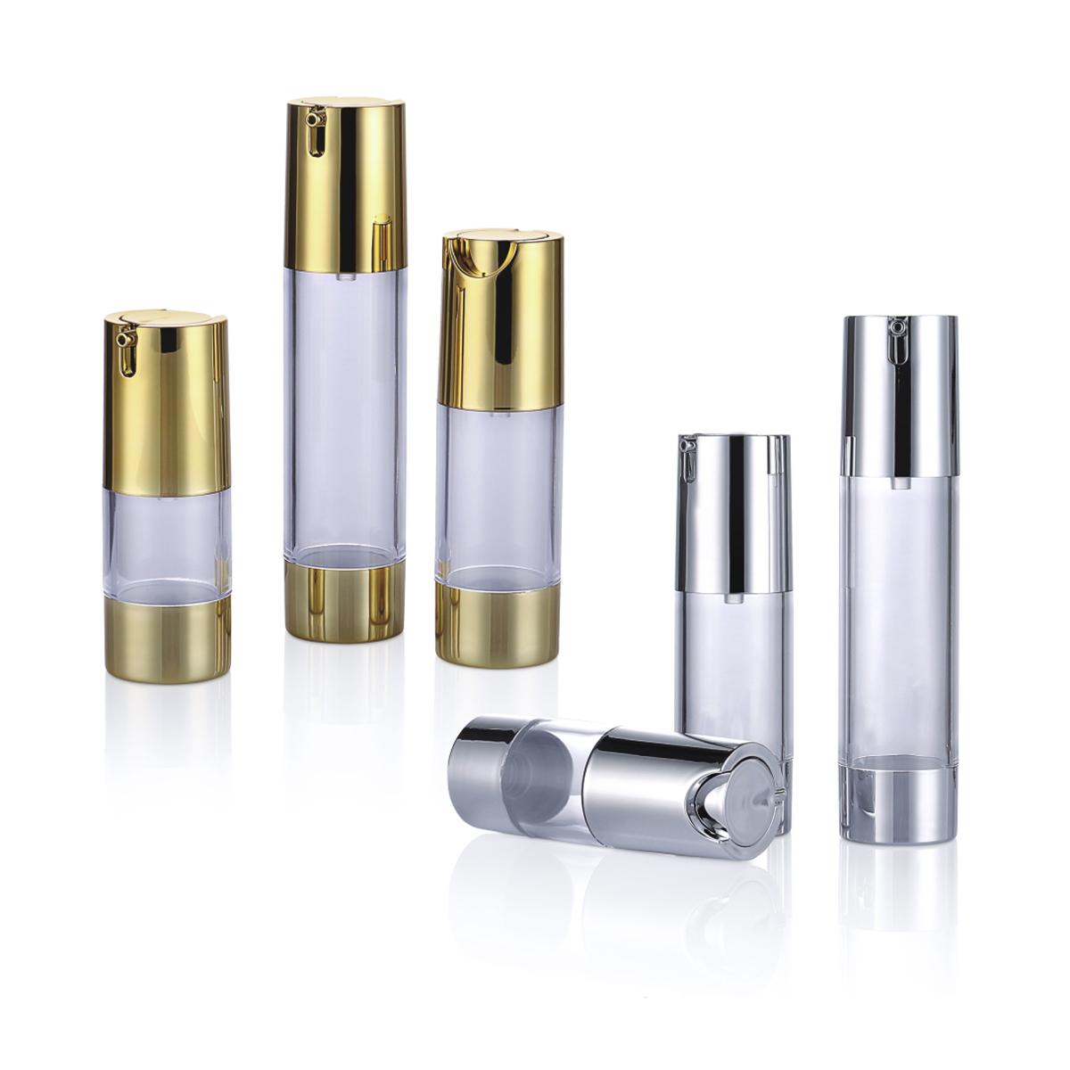 15ml 30ml 50ml popular Aluminium U-Type Ceo Lotion Utrem Aurum Diaphanum Essedium Press Bottle logo Available L05