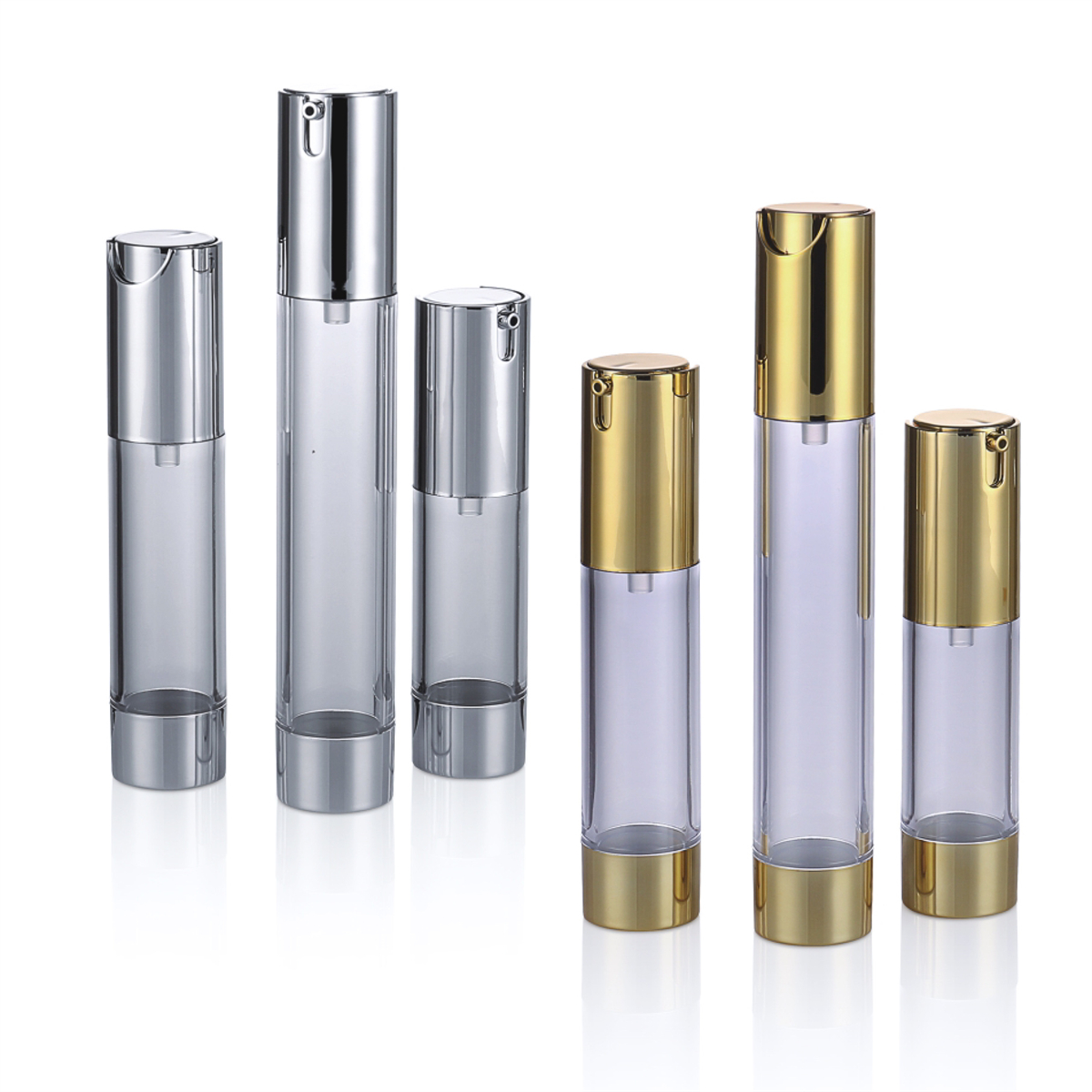 15ml 20ml 30ml Electroplating U-Formavit Vacuum Utrem Press Type Sentinam capitis Suspendisse lageneta Airless Bottle L06