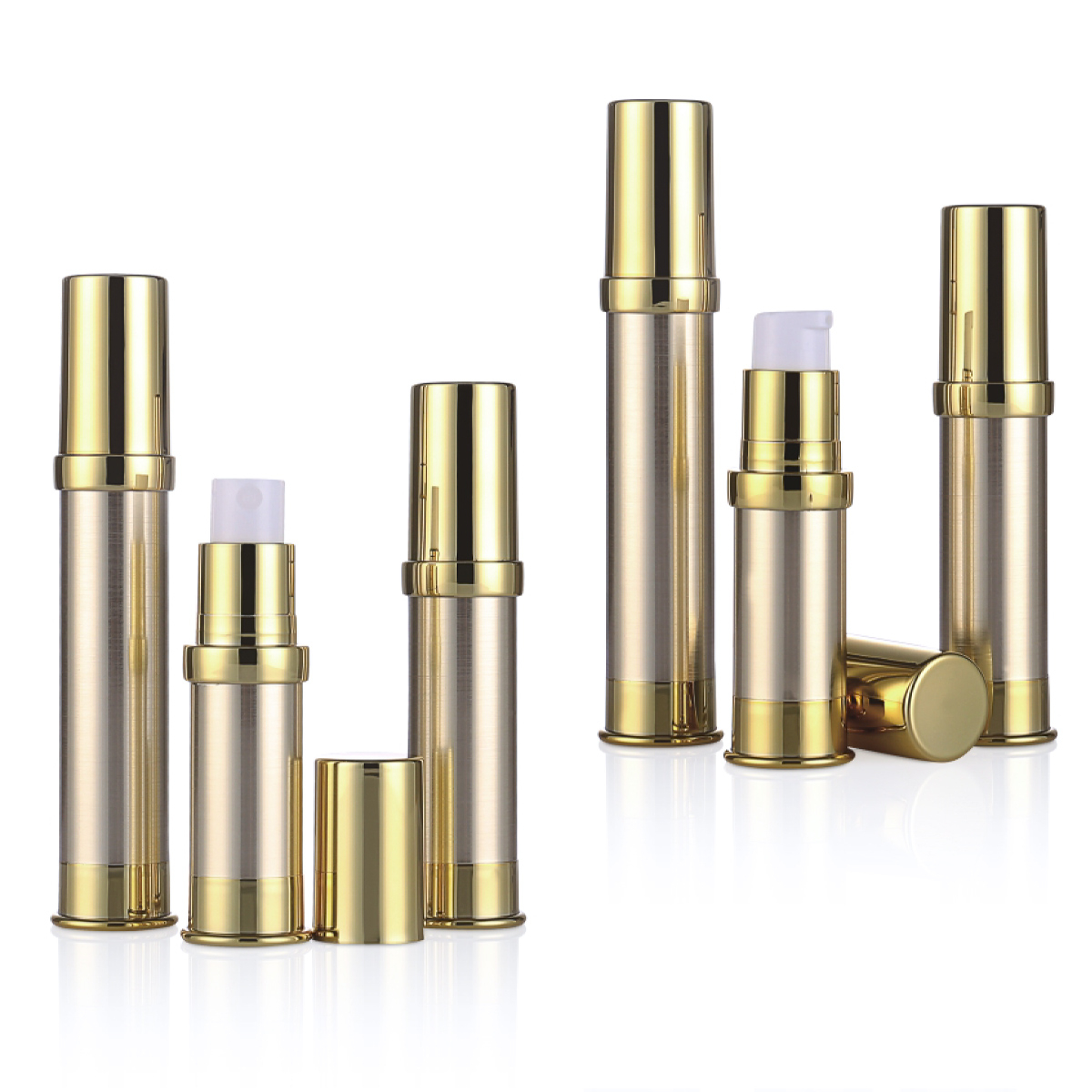 5ml 10ml 15ml plastic airless utrem aurea / Silver UV artis Mini Airless Suspendisse / RVy Sentinam Bottle L10