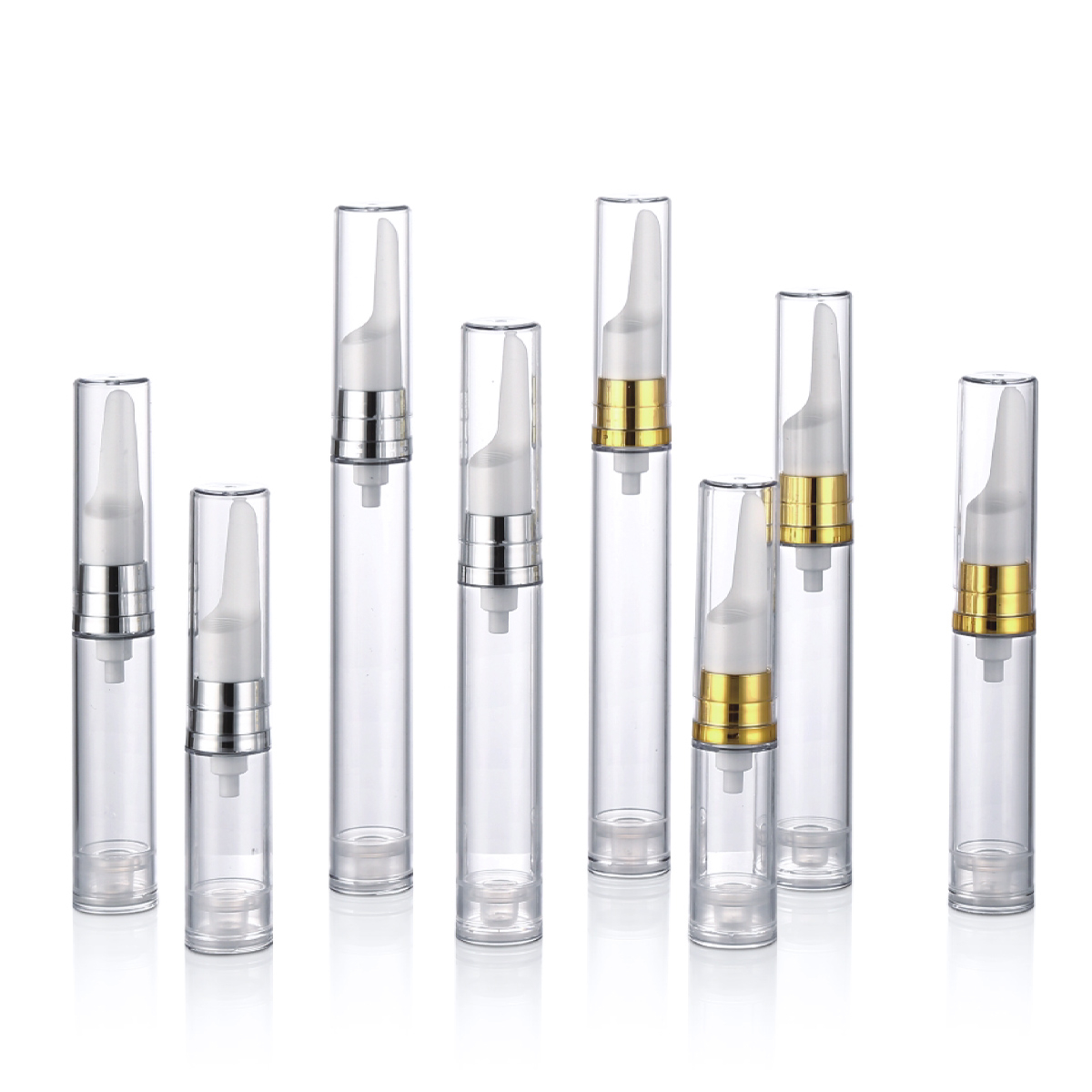 5ml 10ml 12ml 15ml vacua medicamine packaging oculus crepito EMULSIO sentinam airless utrem y01